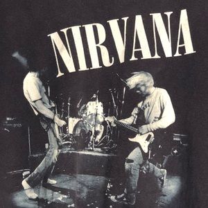 VTG Vintage 90s Nirvana Kurt Cobain Band T-Shirt